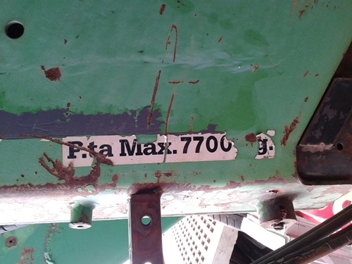 ขายเฮี๊ยบพับ 7.7 ตัน ขาสลับ