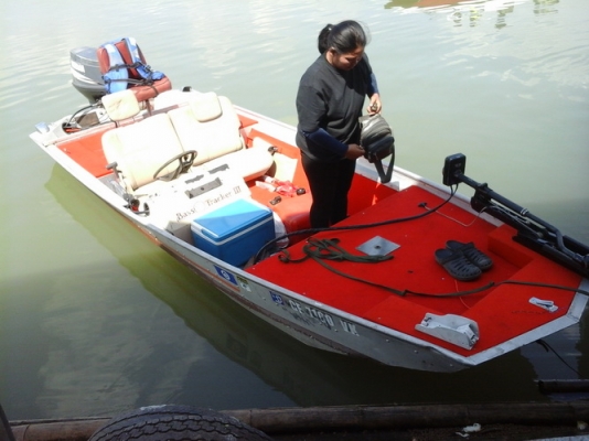 เรือBASS TRACKER 16 ฟุต+เทลเลอสภาพพร้อมใช้ครับ