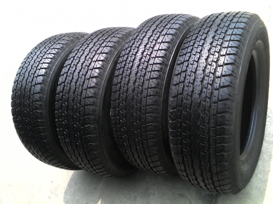 255/65R17 BRIDGESTONE DUELER H/T 840 ปี2012 ชุด 4 เส้น หนา เสมอทุกเส้น TEL.081-427-3941