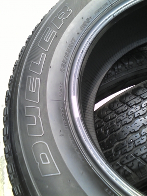 255/65R17 BRIDGESTONE DUELER H/T 840 ปี2012 ชุด 4 เส้น หนา เสมอทุกเส้น TEL.081-427-3941 255/65R17 BRIDGESTONE DUELER H/T 840 ปี2012 ชุด 4 เส้น หนา เสมอทุกเส้น TEL.081-427-3941