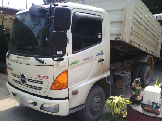 รถฮีโน่ 6 ล้อดั้ม  150  แรงม้า. ปี 55   ( รถวิ่ง 4x,xxx กม. )     สนใจติดต่อ  081 - 6079515