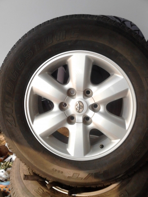 แม๊ก VIGO ขอบ 17 ( 17 X 7 1/2 JJ ) ยาง 265/65R17 ชุด 4 ล้อ TEL.081-427-3941 แม๊ก VIGO ขอบ 17 ( 17 X 7 1/2 JJ ) ยาง 265/65R17 ชุด 4 ล้อ TEL.081-427-3941