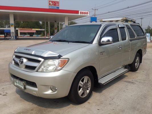 ขายรถกระบะโตโยต้า 2500 ปี 2005 แค็ป ตัวจี ไฟฟ้า พาวเวอร์ สีสันสวยเงางาม รถมือเดียวตั้งแต่ป้ายแดง