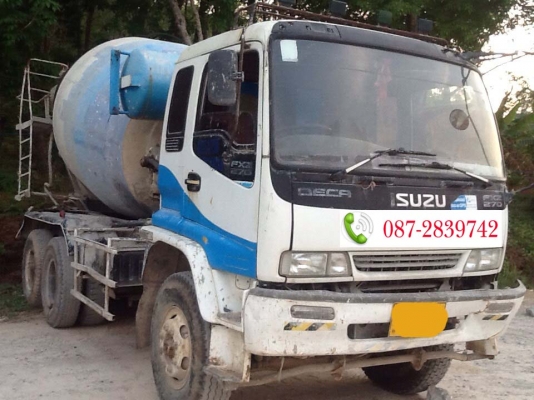 ขายรถโม่ปูน ISUZU DEGA 270 แรงม้า