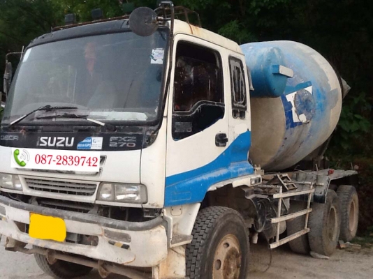 ขายรถโม่ปูน ISUZU DEGA 270 แรงม้า