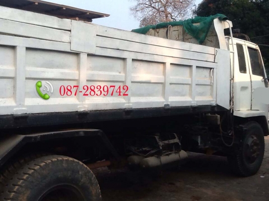 ขายรถดั้มพ์ 6 ล้อ ISUZU 195 แรงม้า