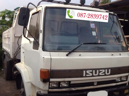 ขายรถดั้มพ์ 6 ล้อ ISUZU 195 แรงม้า