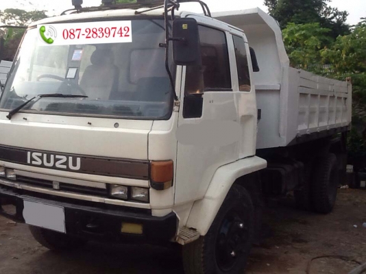 ขายรถดั้มพ์ 6 ล้อ ISUZU 195 แรงม้า