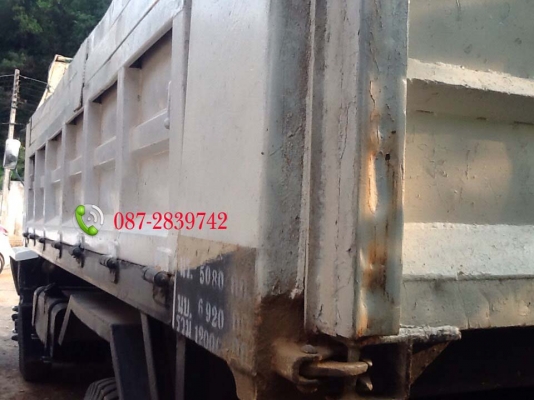 ขายรถดั้มพ์ 6 ล้อ ISUZU 195 แรงม้า