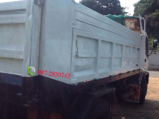 ขายรถดั้มพ์ 6 ล้อ ISUZU 195 แรงม้า