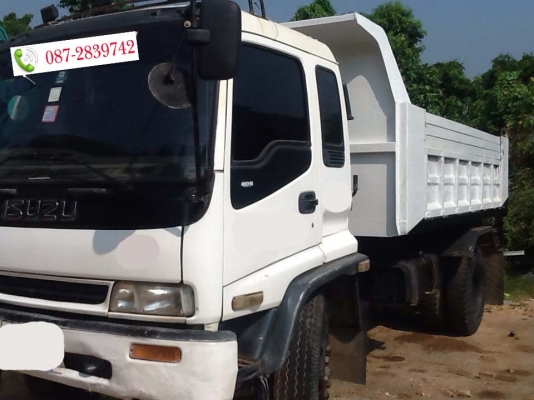 ขายรถดั้มพ์ 6 ล้อ ISUZU 195 แรงม้า