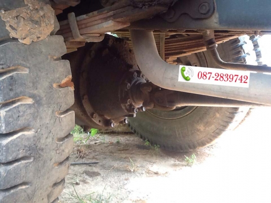 ขายรถดั้มพ์ 6 ล้อ ISUZU 195 แรงม้า