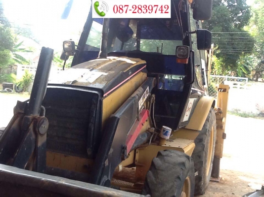 ขายรถตักหน้า ขุดหลัง 2เพลา CAT 424D
