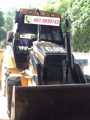 ขายรถตักหน้า ขุดหลัง 2เพลา CAT 424D