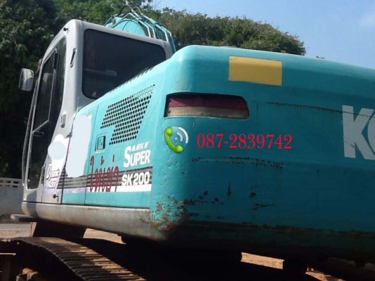 ขายรถแบคโฮ KOBELCO SK200 MARK 6