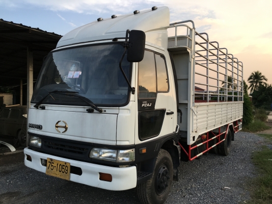 6ล้อHINOFC4Jกะบะบรรทุกมีคอก