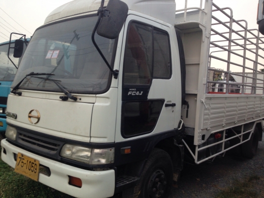 6ล้อHINOFC4Jกะบะบรรทุกมีคอก