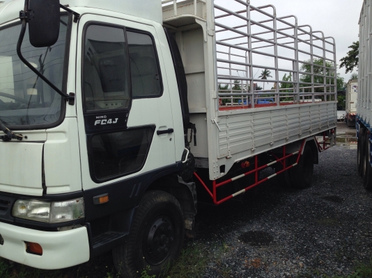 6ล้อHINOFC4Jกะบะบรรทุกมีคอก