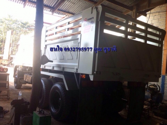 ขายรถสิบล้อ HIno MEGa FM 320 แรง ปี 49ดั้มสามมิตรขึ้นใหม่ มีระบบลากพ่วง รถสวยพร้อมใช้งาน