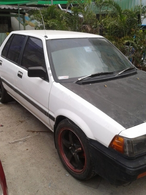 ้HONDA CIVIC EA + โดเรม่อน เครื่องหัวฉีด 4A-FE ขายรวม 2 คัน วิ่งได้ 180 ทั้ง 2คัน สวยๆแรงๆประหยัด