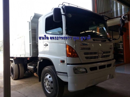 ขายรถสิบล้อ HIno MEGa FM 320 แรง ปี 49ดั้มสามมิตร พ่วงแม่ลูกสามมิตรพ่วง รถสวยพร้อมใช้งา