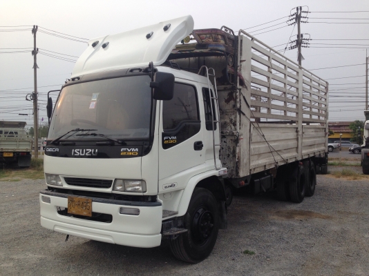 10ล้อISUZU-FVM/230HPเพลาเดียวช่วงยาว7.50เมตร