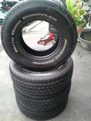 Nitto Dura Grappler 275/70/16 ปี11 สวยๆ สภาพดี 1ชุด