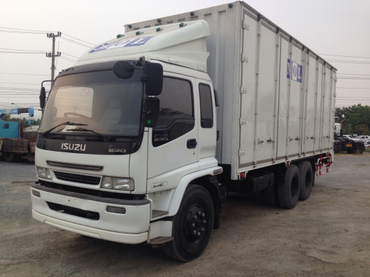 10ล้อISUZU-FVM230HPเพลาเดียว6.50เมตร**