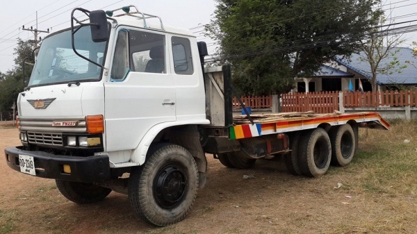 ขาย10ล้อหัวลาก200เทรลเลอร์HINO 170แรง 1เพลาเหล็กดรีมสอดทะลุ แชชซีสวยเครื่องดี เอกสารเล่มทะเบียนพร้อม ยางดี