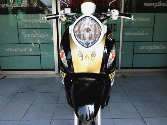 Fino i สีดำน้าตาล ลายแฟร์ชั่น รถเดือน ส.ค. ปี 56  ไมล์ 5 พันโล แถม 2 รายการ 25900