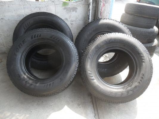 ยาง DEESTONE 31x10.50R15ปี10 สวยๆ 4 เส้น ราคา 2500 บาท