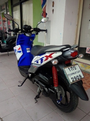 Yamaha TTX สี ขาว-น้ำเงิน (ล้อแม็กซ์)รถปี56 สวยๆวิี๊งๆราคาถูกครับ Yamaha TTX สี ขาว-น้ำเงิน (ล้อแม็กซ์)รถปี56 สวยๆวิี๊งๆราคาถูกครับ