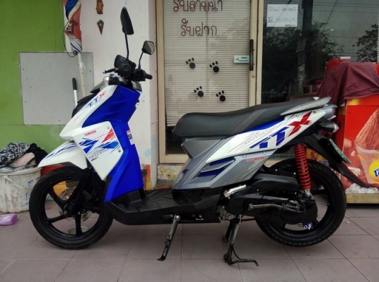 Yamaha TTX สี ขาว-น้ำเงิน (ล้อแม็กซ์)รถปี56 สวยๆวิี๊งๆราคาถูกครับ Yamaha TTX สี ขาว-น้ำเงิน (ล้อแม็กซ์)รถปี56 สวยๆวิี๊งๆราคาถูกครับ