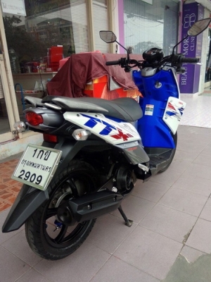 Yamaha TTX สี ขาว-น้ำเงิน (ล้อแม็กซ์)รถปี56 สวยๆวิี๊งๆราคาถูกครับ Yamaha TTX สี ขาว-น้ำเงิน (ล้อแม็กซ์)รถปี56 สวยๆวิี๊งๆราคาถูกครับ