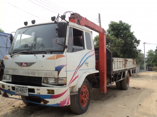 HINO-GD176ยาว6เมตรพร้อมเครน