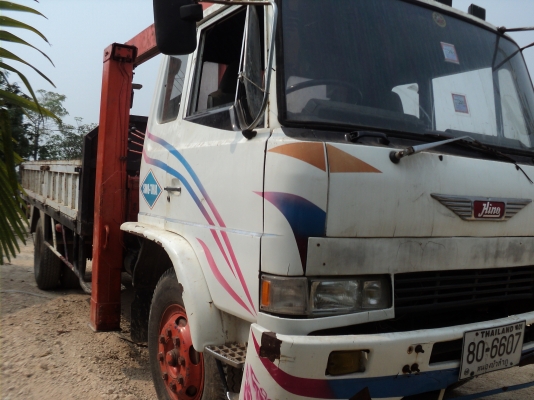 HINO-GD176ยาว6เมตรพร้อมเครน