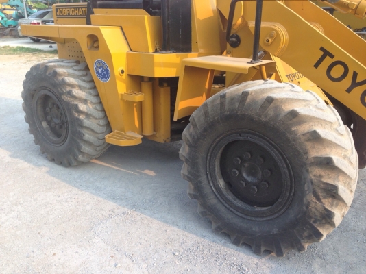 ขายรถตัก Toyota SDT15 เก่าญี่ปุ่น เทียบเท่า 507 ติดต่อ 090-986-2521 อ๊อบ