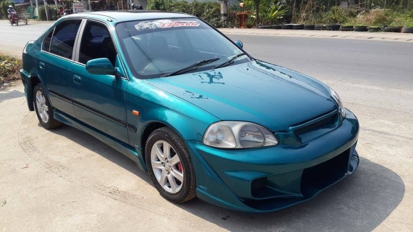 ขาย Honda civic ตาโต สีเขียวสวย ชุดแต่งรอบคัน ราคา 95,000 บาท ++++++++ ขาย Honda civic ตาโต สีเขียวสวย ชุดแต่งรอบคัน ราคา 95,000 บาท ++++++++