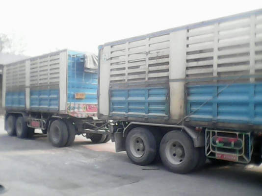 ขาย HINO 344 พ่วงแม่+ลูกดั๊ม กระบะเหล็ก รถปี52