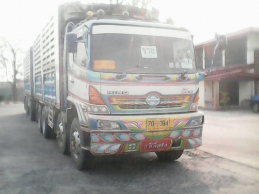ขาย HINO 344 พ่วงแม่+ลูกดั๊ม กระบะเหล็ก รถปี52