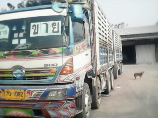 ขาย HINO 344 พ่วงแม่+ลูกดั๊ม กระบะเหล็ก รถปี52