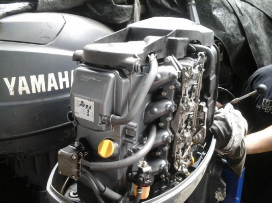 yamaha 50hp fourstroke เก่าญี่ปุ่น
