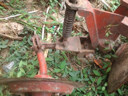 ขายตามสภาพพาน6ยีห้อCSติดกับรถไถคูโบต้า36แรงใบ18นิ้ว