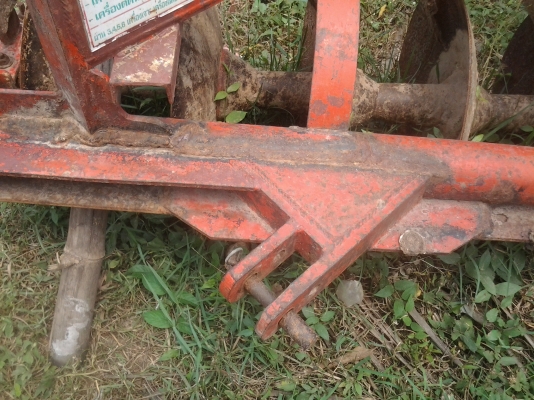 ขายตามสภาพพาน6ยีห้อCSติดกับรถไถคูโบต้า36แรงใบ18นิ้ว