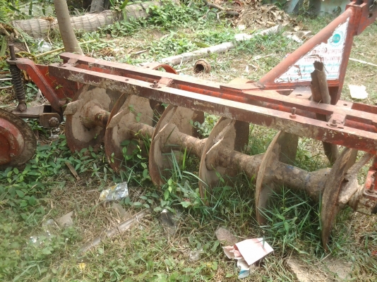 ขายตามสภาพพาน6ยีห้อCSติดกับรถไถคูโบต้า36แรงใบ18นิ้ว