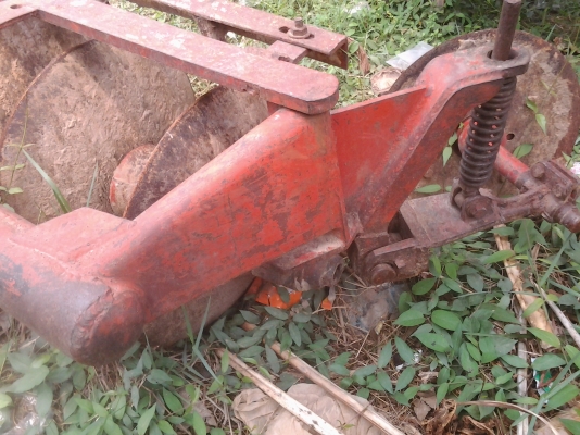 ขายตามสภาพพาน6ยีห้อCSติดกับรถไถคูโบต้า36แรงใบ18นิ้ว