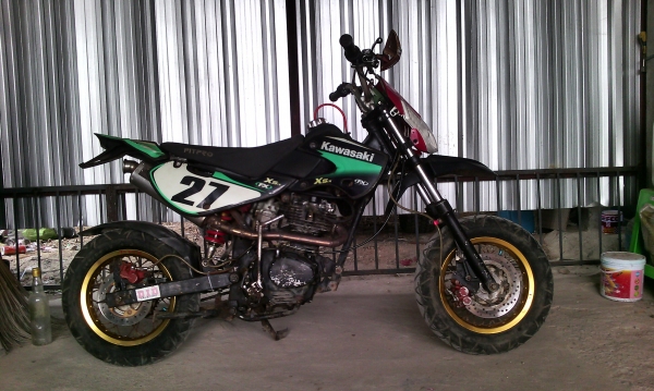 ขายhonda jx110จำแลงแปลงกายเป็น มินิโมตาดล้อทองขอบ12ดริสหน้าหลังทะเบียนแท้พร้อมโอนขาย19500บาท