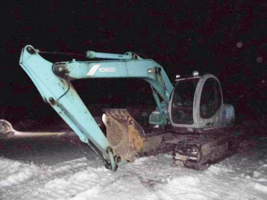 ขาย Kobelco SK 120-3  มาร์คไฟ้ฟ์ ซุปเปอร์ เก่าญี่ปุ่น 090-986-2521 อ๊อบ