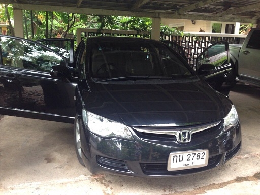 ขาย HONDA CIVIC สีดำ ปี 2005 1.8 i vetec รถบ้าน สภาพเดิมๆ