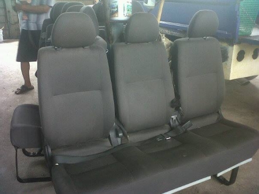 เบาะรถตู้ ถอดจากรถป้ายแดง
